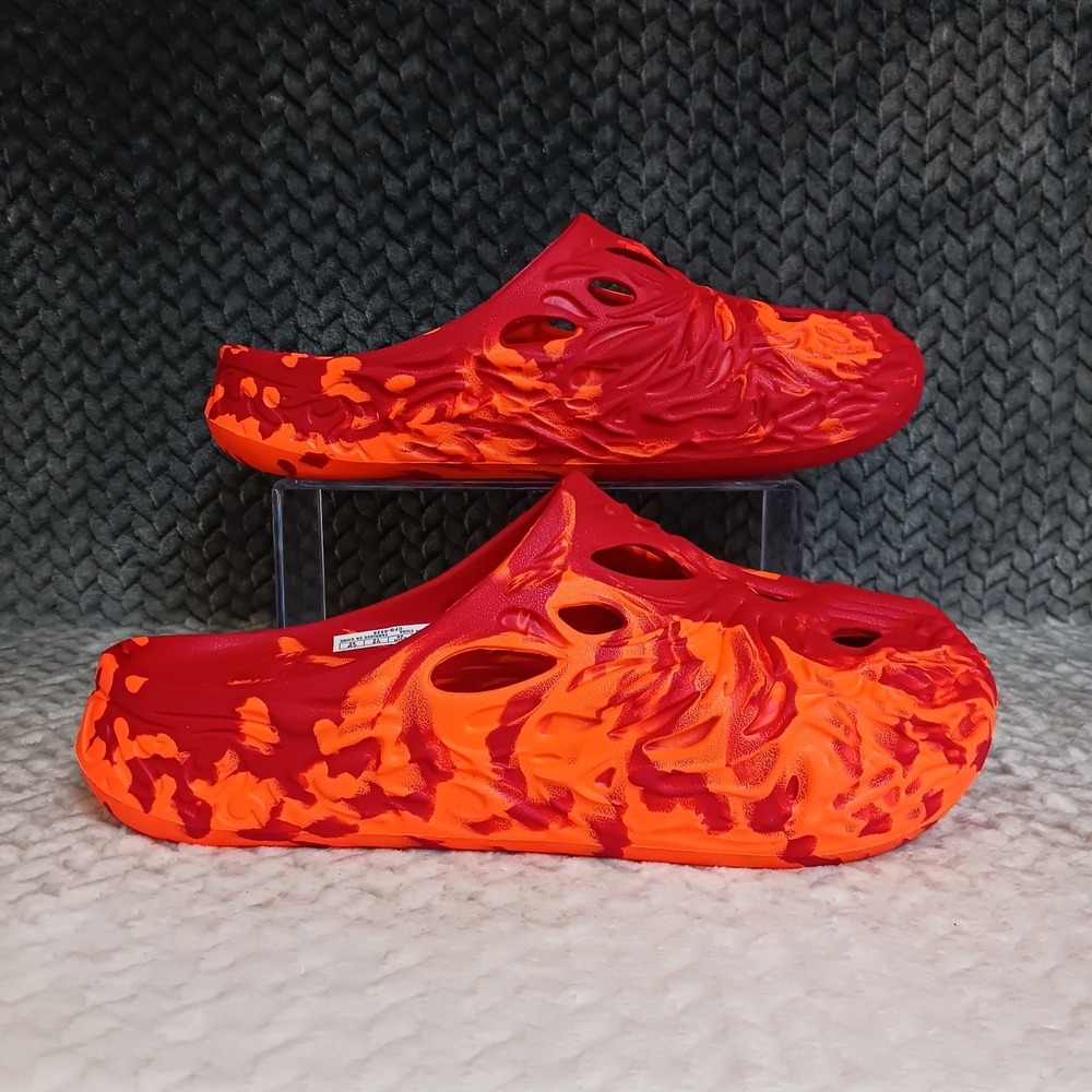 Puma LaMelo Ball MB.04 Basketball Slides Men's Red Fluorescent Orange Size 10